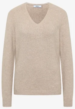 Pull douillet à col en V