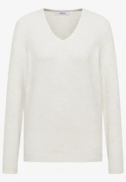 Pull douillet à col en V
