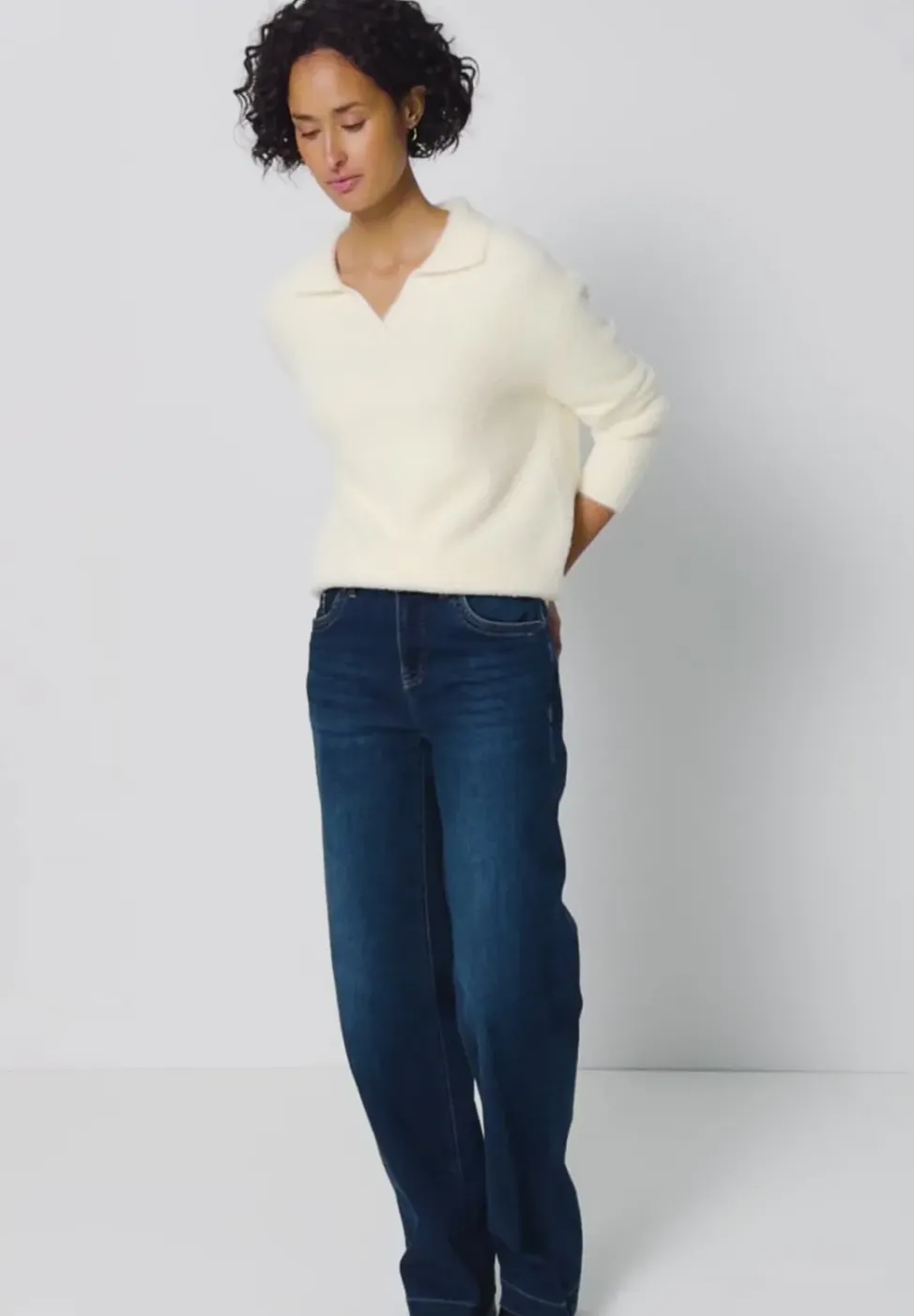 Pull en fil de plume
