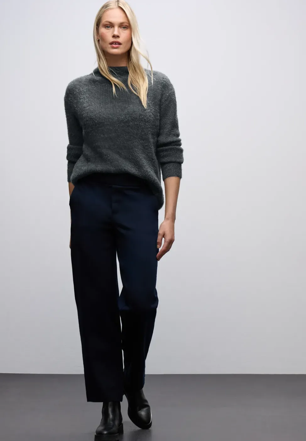 Pull en fil de plume
