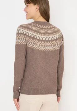Pull en tricot à motifs