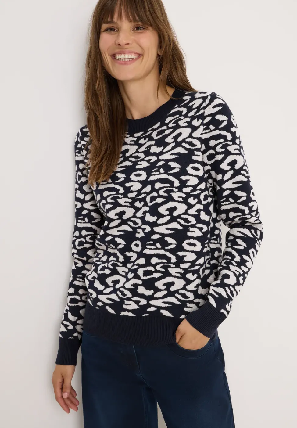 Pull jacquard Leo
