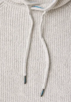 Pull raglan à structure mixte