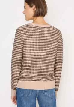 Pull structuré two-tone