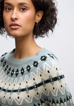 Pull au look norvégien