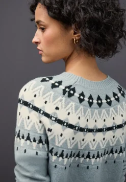 Pull au look norvégien
