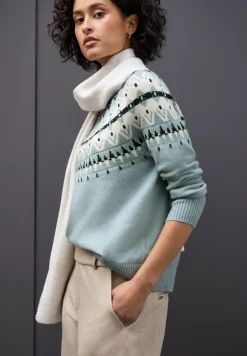 Pull au look norvégien
