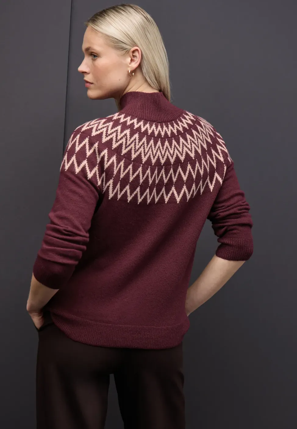Pull au look norvégien