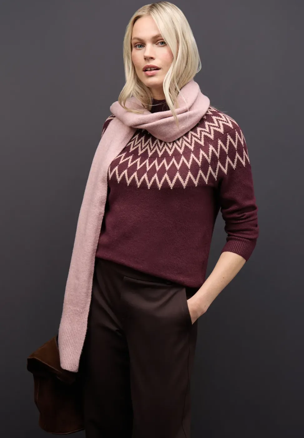 Pull au look norvégien