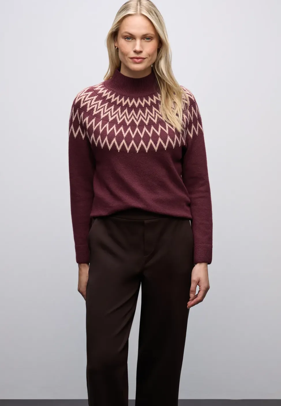 Pull au look norvégien