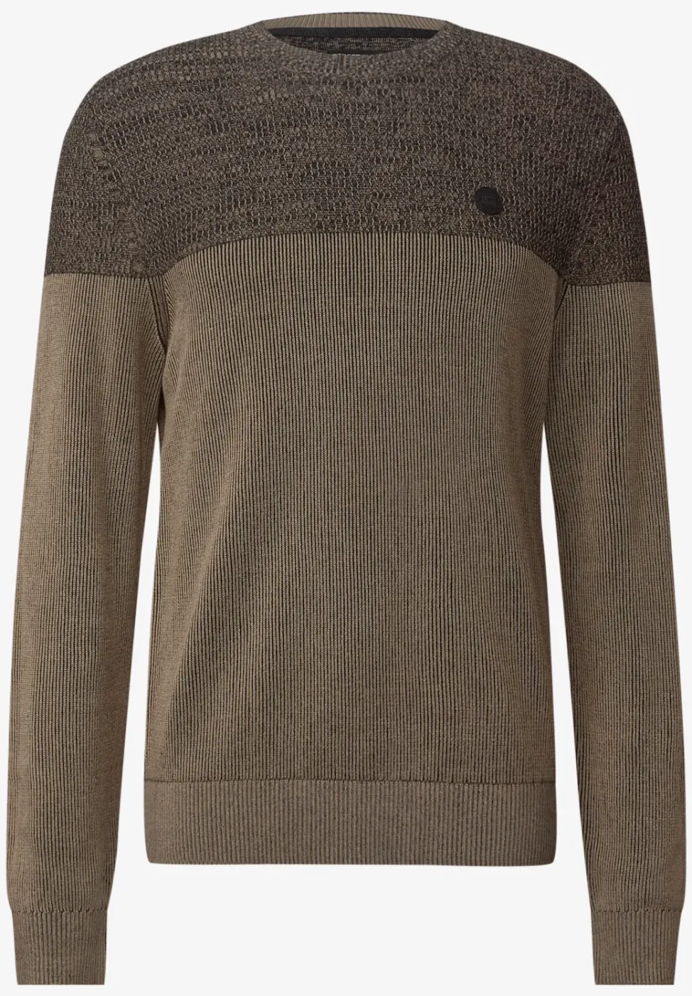 Pull au look two-tone
