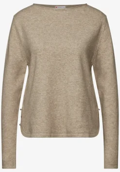 Pull avec détail de fente