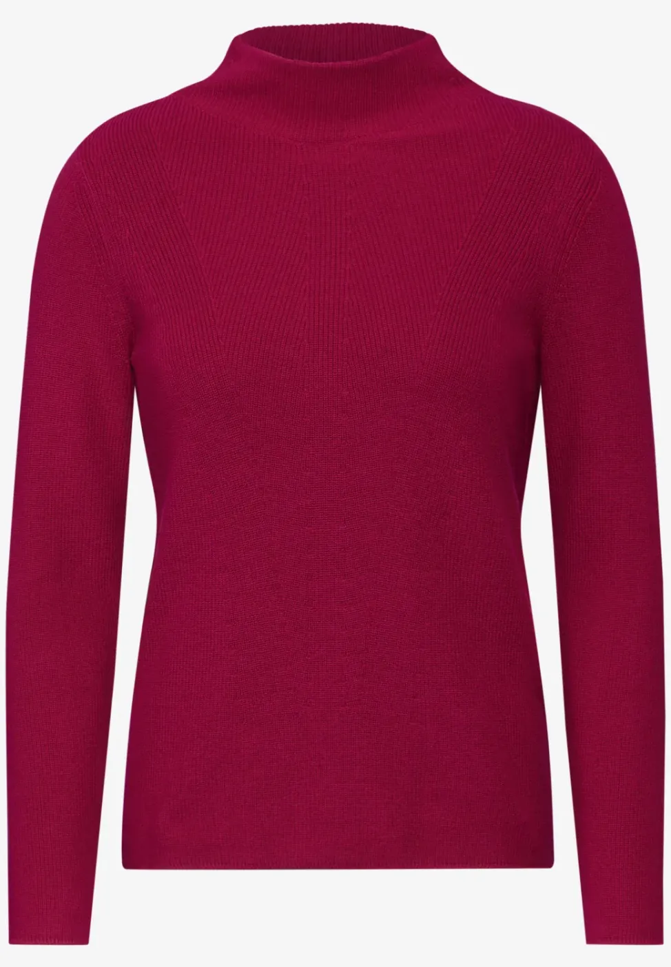 Pull avec mélange de structures