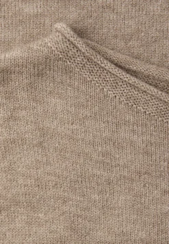 Pull avec ourlet roulé