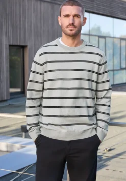 Pull basique rayé