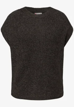 Pull chenille sans manches