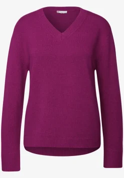 Pull à col en V