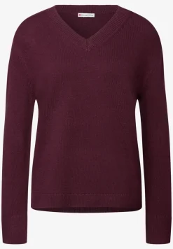 Pull à col en V