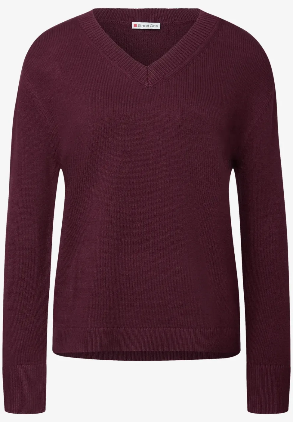 Pull à col en V