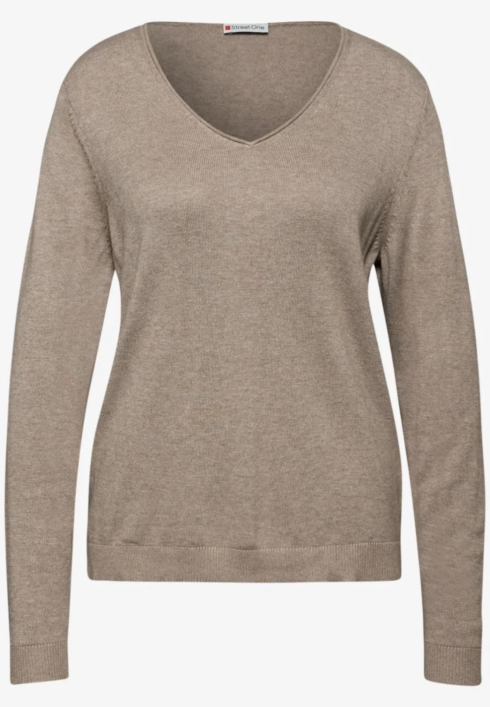 Pull à col en V