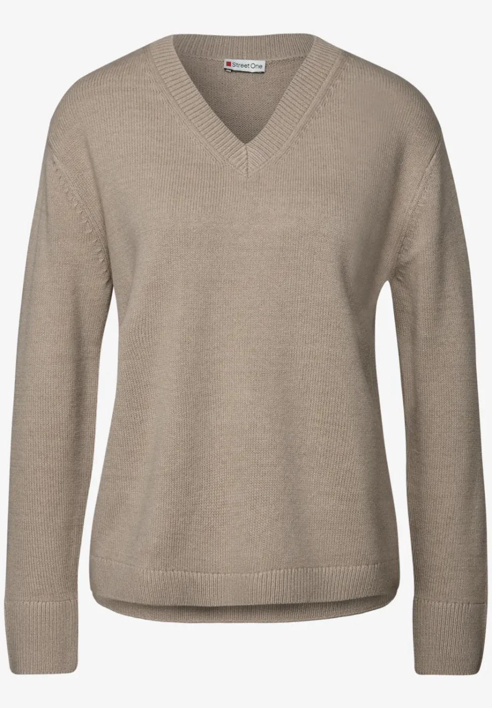 Pull à col en V