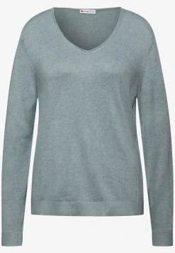Pull à col en V