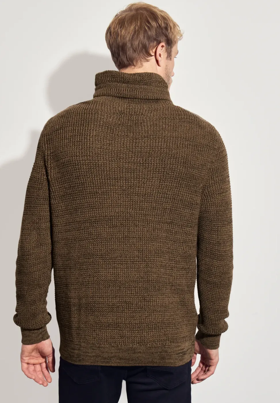 Pull à col fantaisie Two Tone