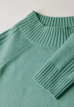 Pull à col montant