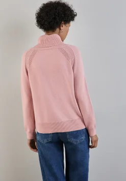 Pull à col montant