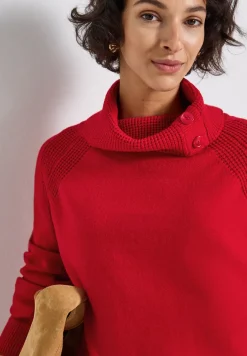 Pull à col montant