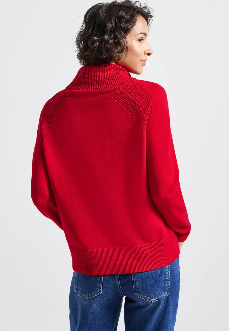 Pull à col montant