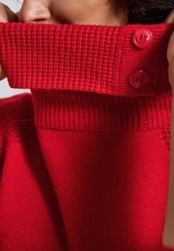 Pull à col montant