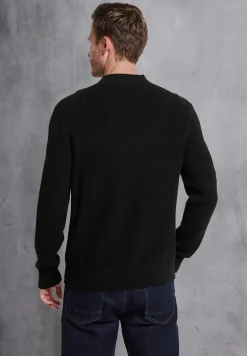 Pull à col montant