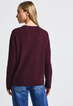 Pull à col rond