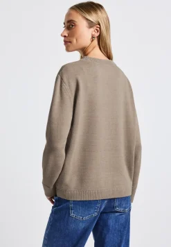Pull à col rond