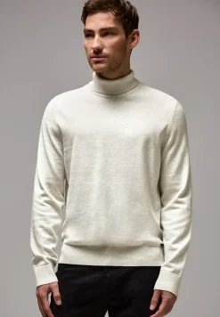 Pull à col roulé basique