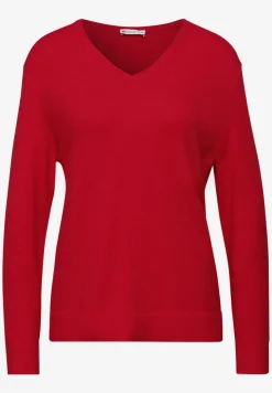 Pull douillet à col en V