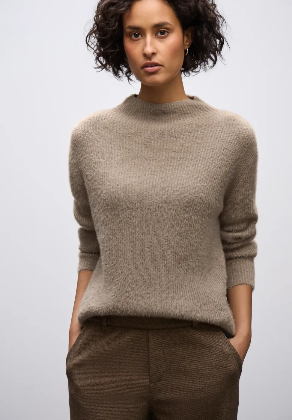 Pull en fil de plume