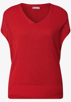 Pull en maille sans manches