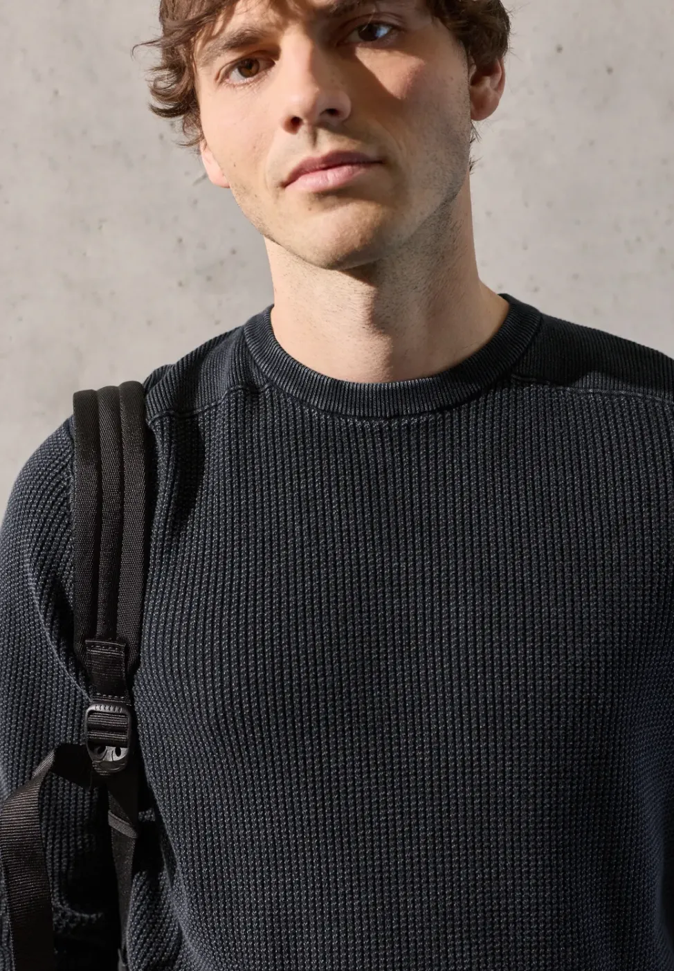 Pull à look délavé
