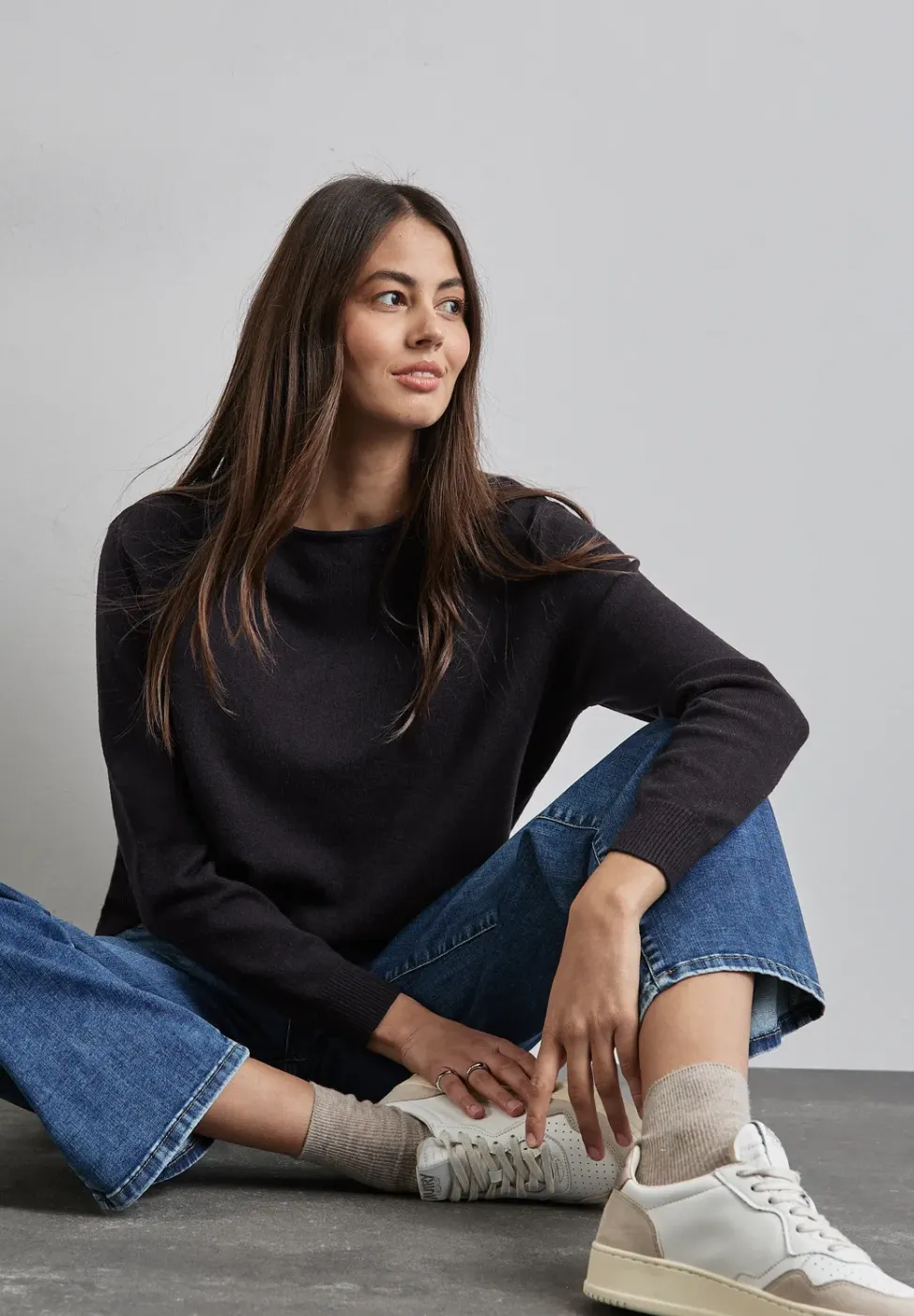 Pull à look mélangé