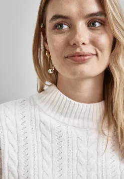 Pull à motif tricoté