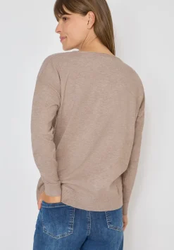 Pull-over avec détail structuré