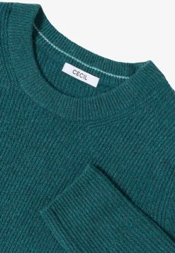 Pull-over avec détails structurés