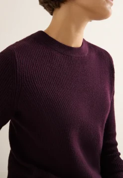 Pull-over avec détails structurés
