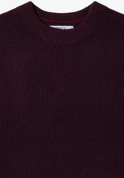 Pull-over avec détails structurés