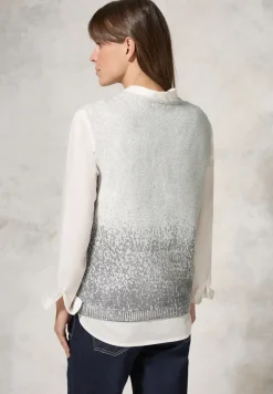 Pull-over avec impression sur film