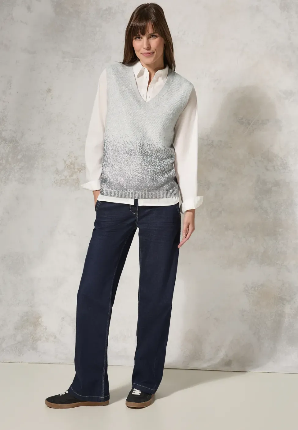 Pull-over avec impression sur film