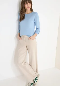 Pull-over en couleur unie