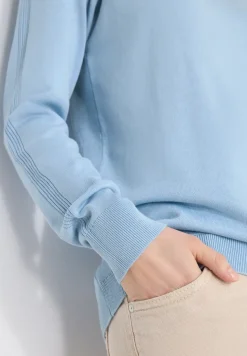 Pull-over en couleur unie